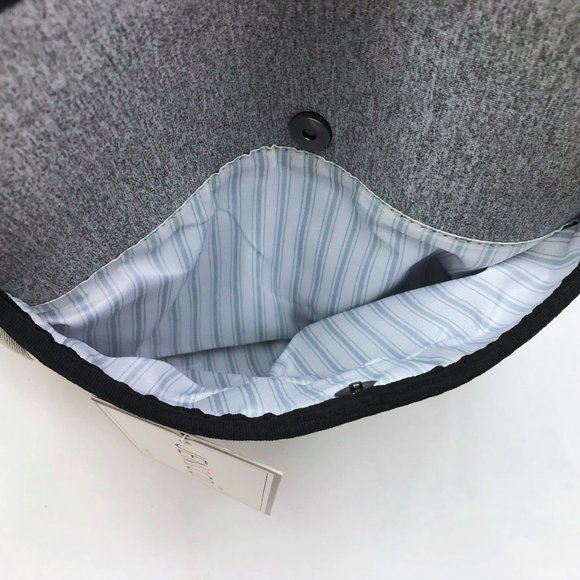 Jen & Co. DRU Cheetah Bag in a Bag Neoprene Crossbody Gray - Picture 6 of 9